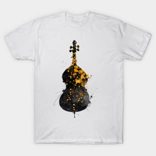 double bass music art #doublebass T-Shirt